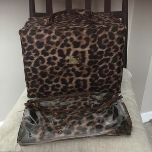 Joy Mangano XL Beauty Case With Bonus Pouch